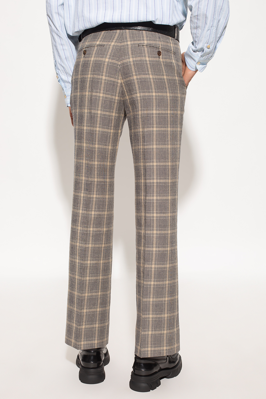 Gucci checkered sales pants